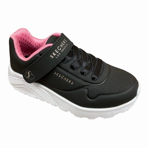 Performance Engineering evening jog Skechers scarpa sneakers da bambina Uno Lite 310451L/BKRG nero-rosa-oro