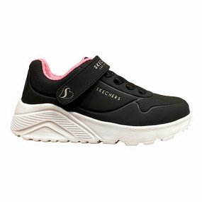 odor - resistant upper shoes Skechers scarpa sneakers da bambina Uno Lite 310451L/BKRG nero-rosa-oro