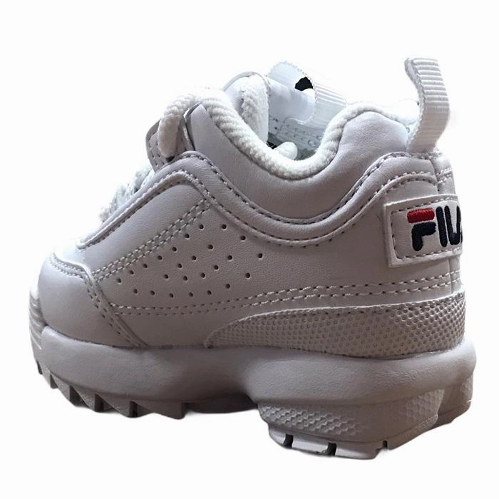 Fila sneakers da bambino Disruptor Infant 1010826.1FG bianco sporty shoe appeal Ultra Responsive Bounce