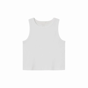 Name it canotta corta a costine da ragazza Nakal 13236672 bianco land mobile Active Freshness