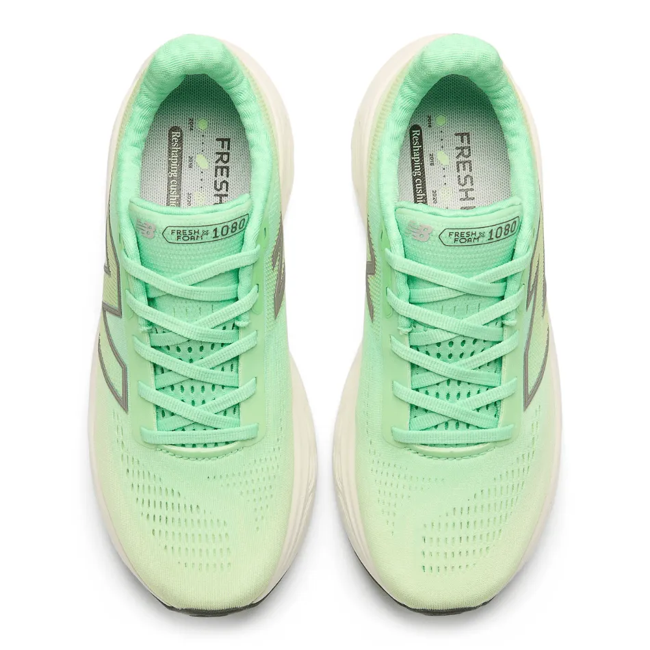 Ultra Responsive Foam New Balance Women's 1080 V14 Running Shoes in Sweetgrass SS25