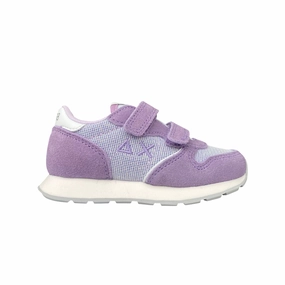 Sun68 scarpa sneakers da bambina con strappo Ally Glitter Textile z35403B 24 lilla running for leisure customer - satisfaction