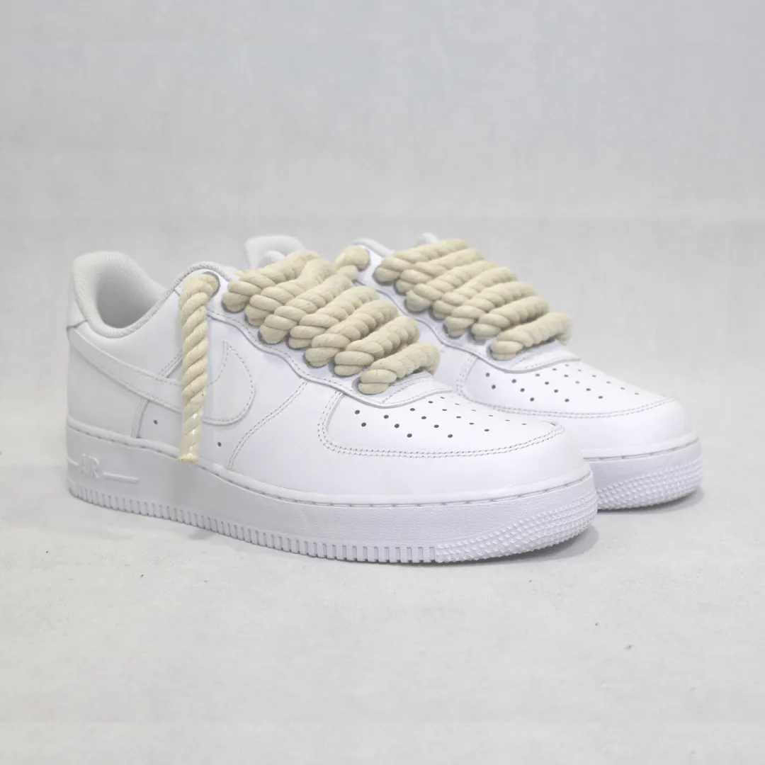 reflective running option Rope Air Force 1 - Natural