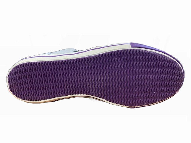 Onitsuka Tiger scarpa sneakers da ragazza in tela Aaron C4B0N 1093 grigio argento for running