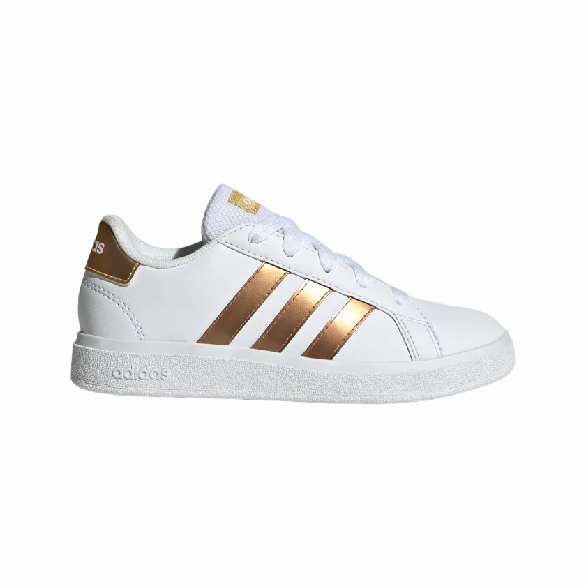 ComfortPadding All Terrain Grip Adidas sneakers unisex Grand Court 2.0 K GY2578 cloud white-matte gold