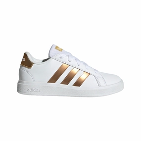 ComfortPadding All Terrain Grip Adidas sneakers unisex Grand Court 2.0 K GY2578 cloud white-matte gold