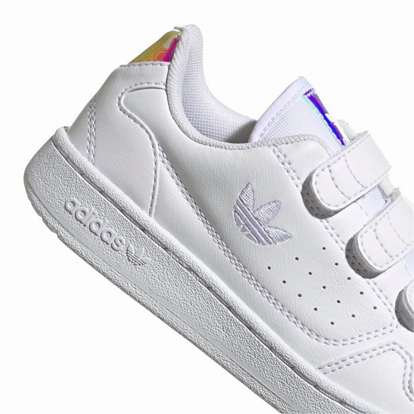 Stability Plates Adidas Originals scarpa sneakers da bambino NY 90 CF I FY9849 bianco