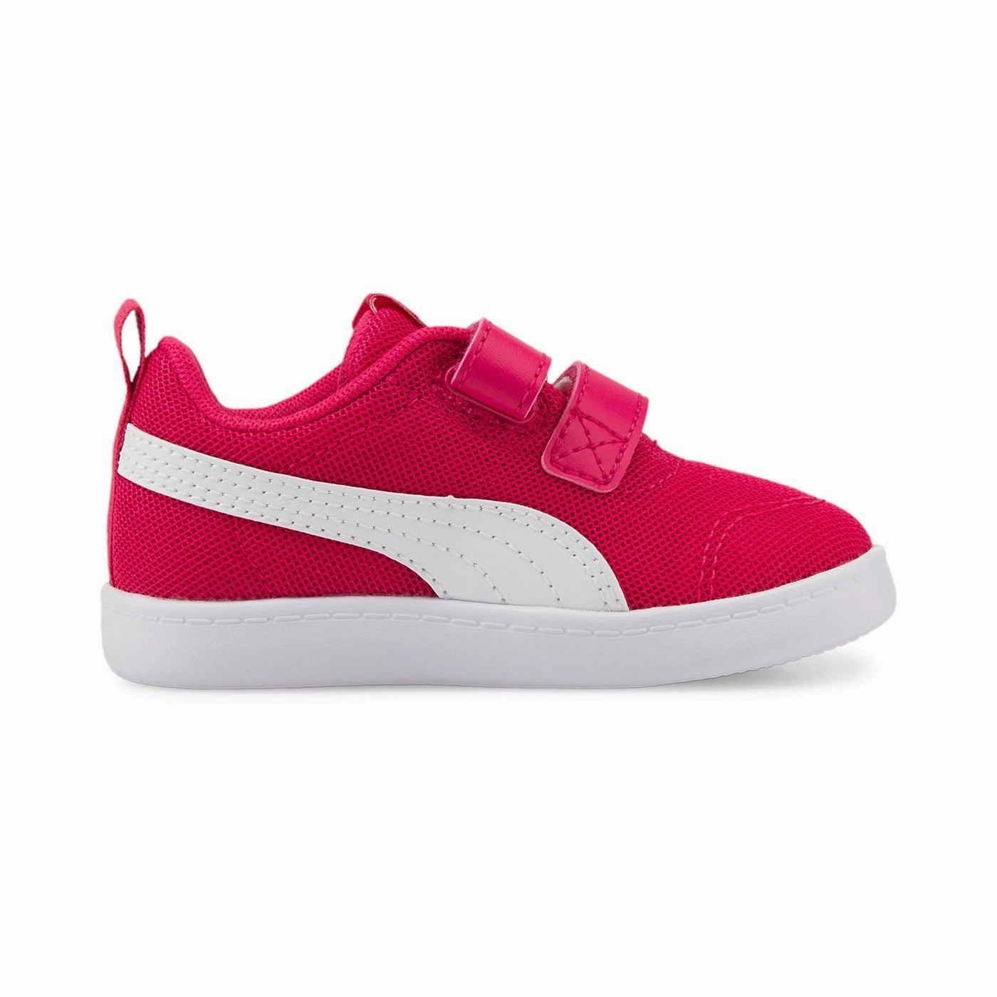 Puma sneakers da bambina con chiusura con strappo Courtflex V2 Mesh V Inf 371759 11 fucsia Endurance