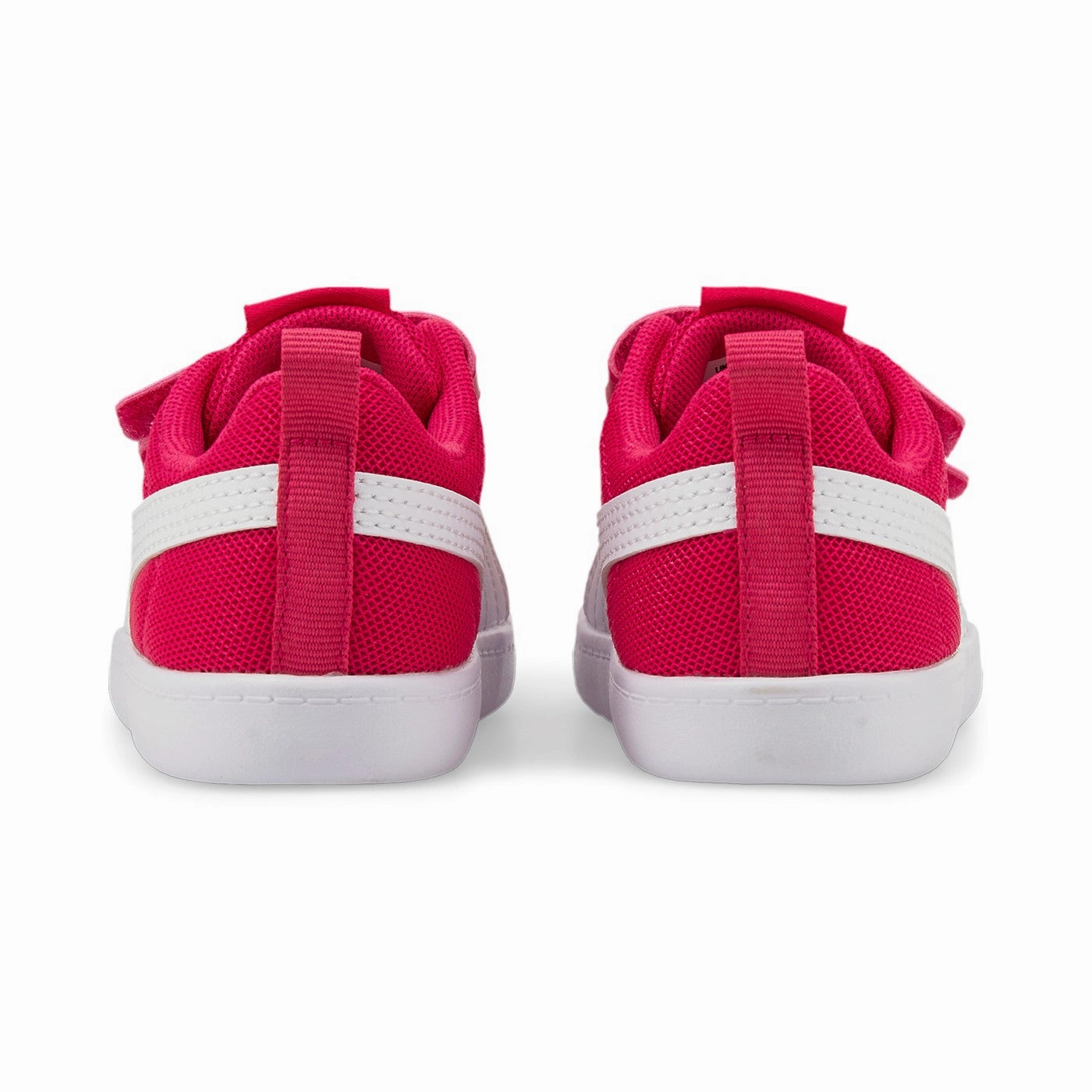Vertical Flex Grooves composite - sole shoes Puma sneakers da bambina con chiusura con strappo Courtflex V2 Mesh V Inf 371759 11 fucsia