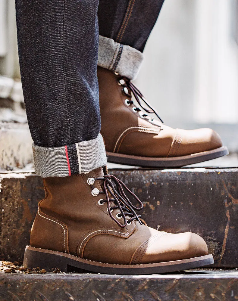 American 8111 Paratrooper Motorcycle Men's Work Boot