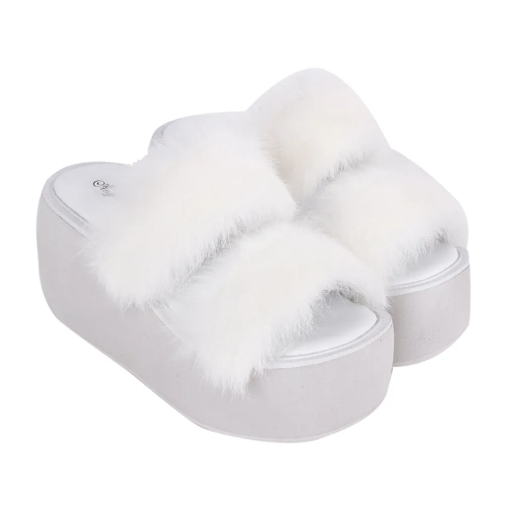 Angelic imprint~Summer Daily Lolita Thick Platform Cowhide Sandals