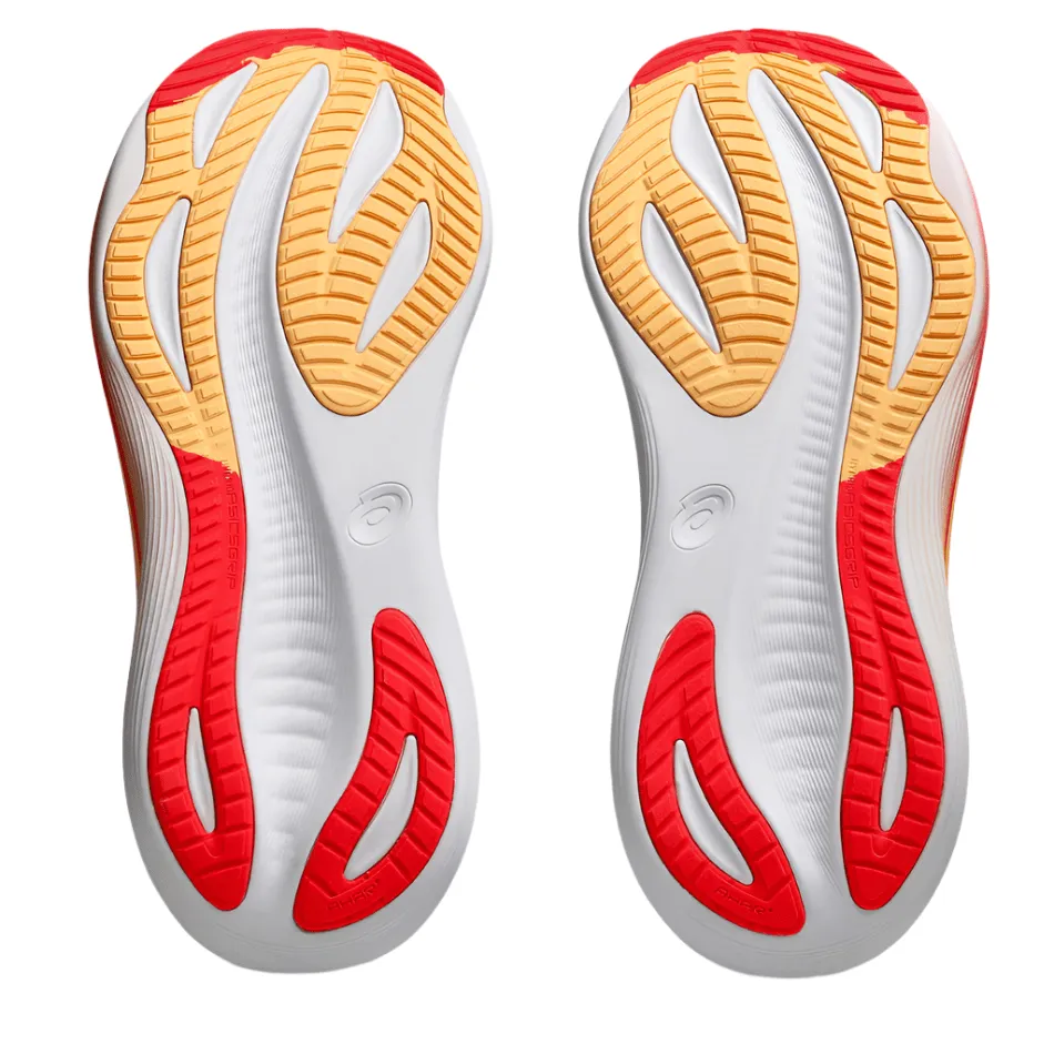 Hyper Compression Zones storage - friendly ASICS Men's GEL-NIMBUS 27 Running Shoes in Black/Kahki AW25