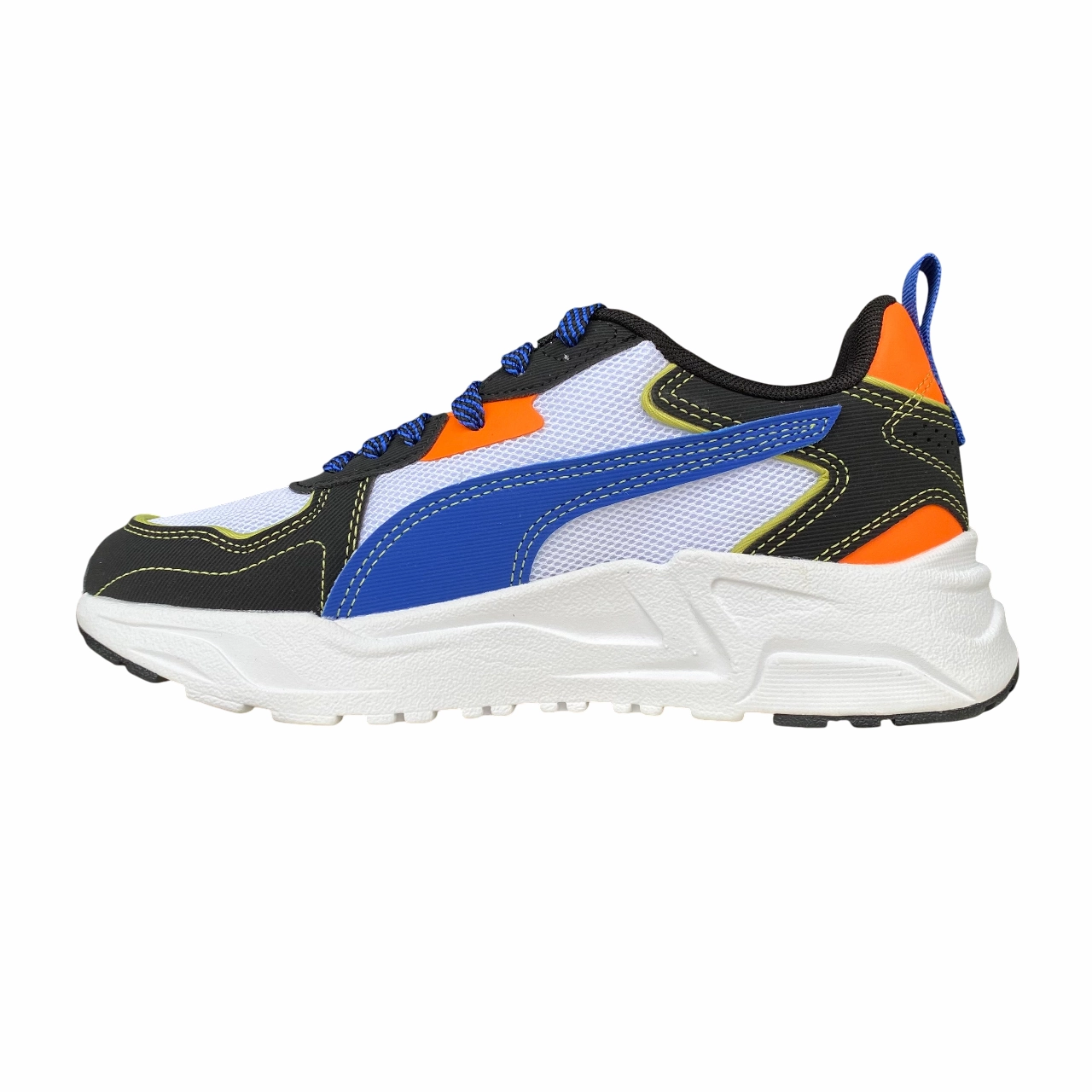 Puma scarpa da ginnastica da ragazzo Trinity Lite Starblitz 400662-02 blianco-blu wellness - commitment