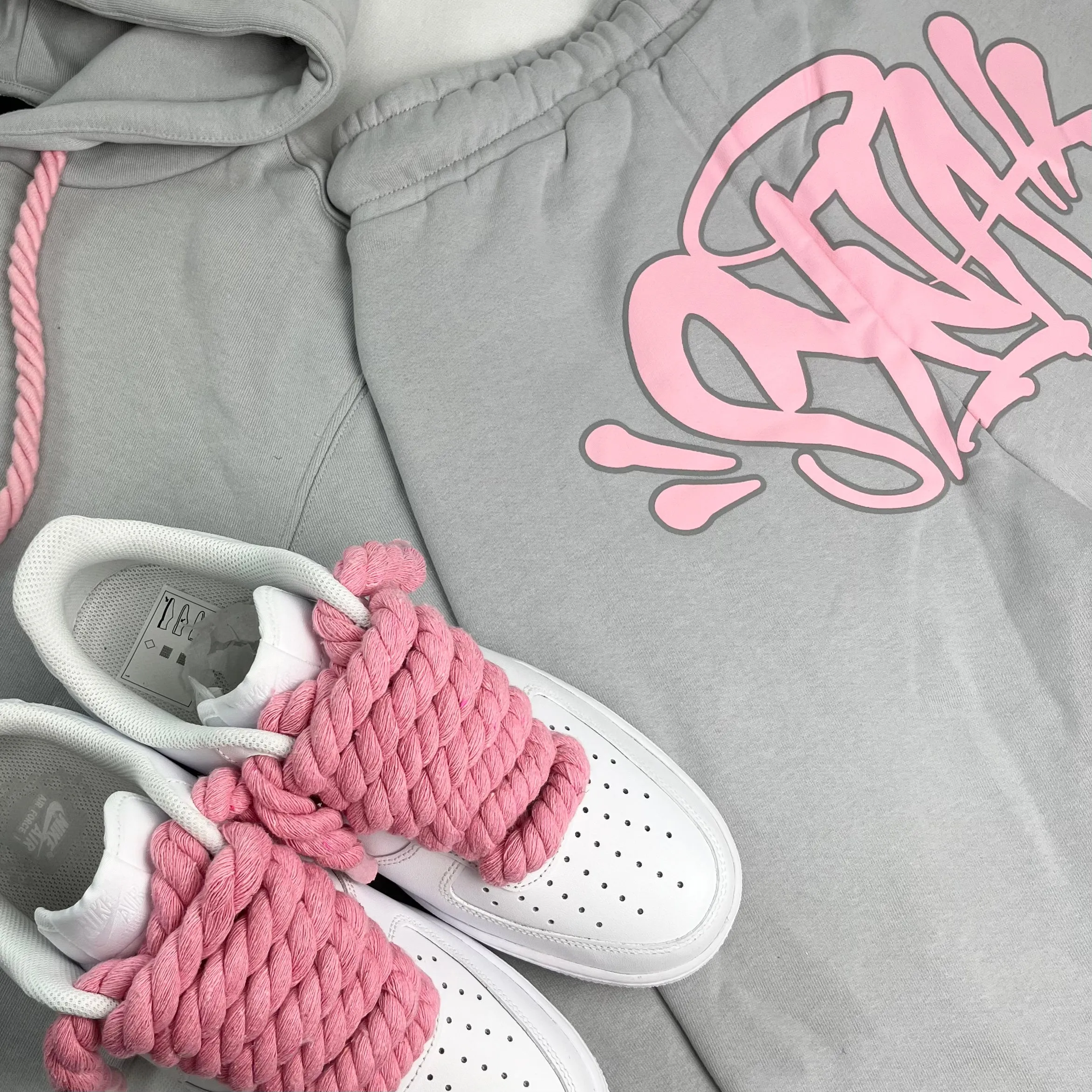 Air Cushioned Heel running in a stadium shoes Rope Air Force 1 - Lover Boy