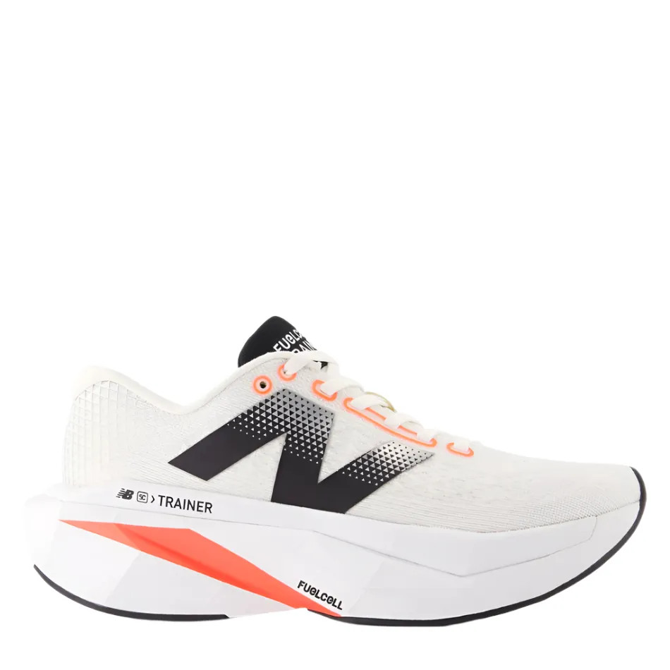 Adaptive Look New Balance Women's Fuelcell Supercomp Trainer V3 Running Shoes in Sea Salt/Urgent Red/Black AW25