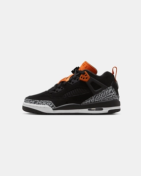 Jordan Kids' Spizike Low (GS) Black/Black Supportive touch Sneaker Design