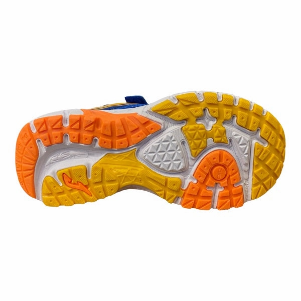 Joma scarpa da ragazzo con strappi Vitaly Jr 2204 royal-orange fluor Full Cushioning wide shoes