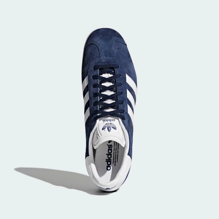 adidas Gazelle Men's Navy Suede Trainers BB5478 Low Top Style