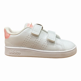 long - lasting - quality shoes Adidas scarpa sneakers da bambina Advantage CF I GW0454 bianco-rosa
