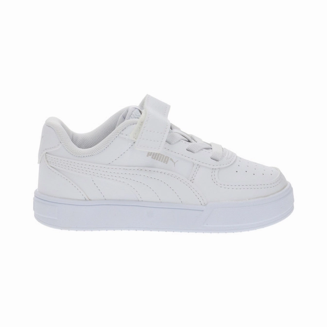 Puma Scarpa sneakers da ragazzi con elastico e velcro Caven 2.0 393839 02 bianco Torsion Stability Plate