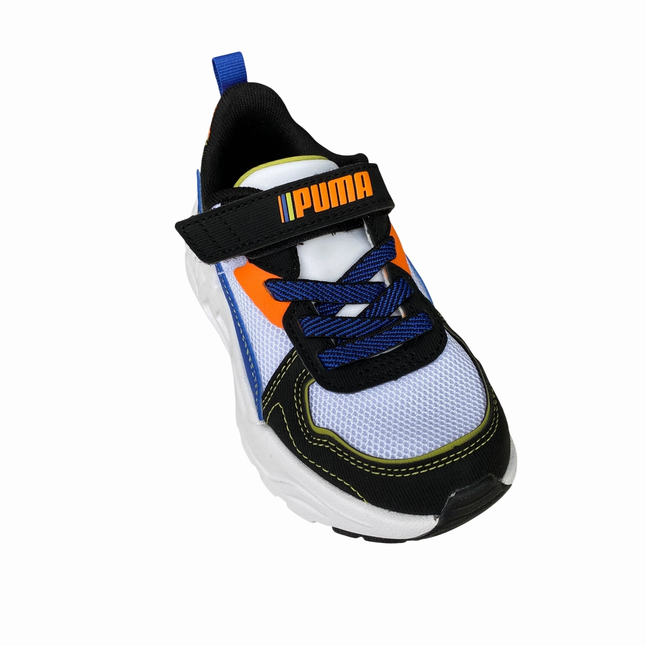 Brilliant pattern decline running shoes Puma scarpa da ginnastica da bambino Trinity Lite Starblitz 400663-02 bianco-blu