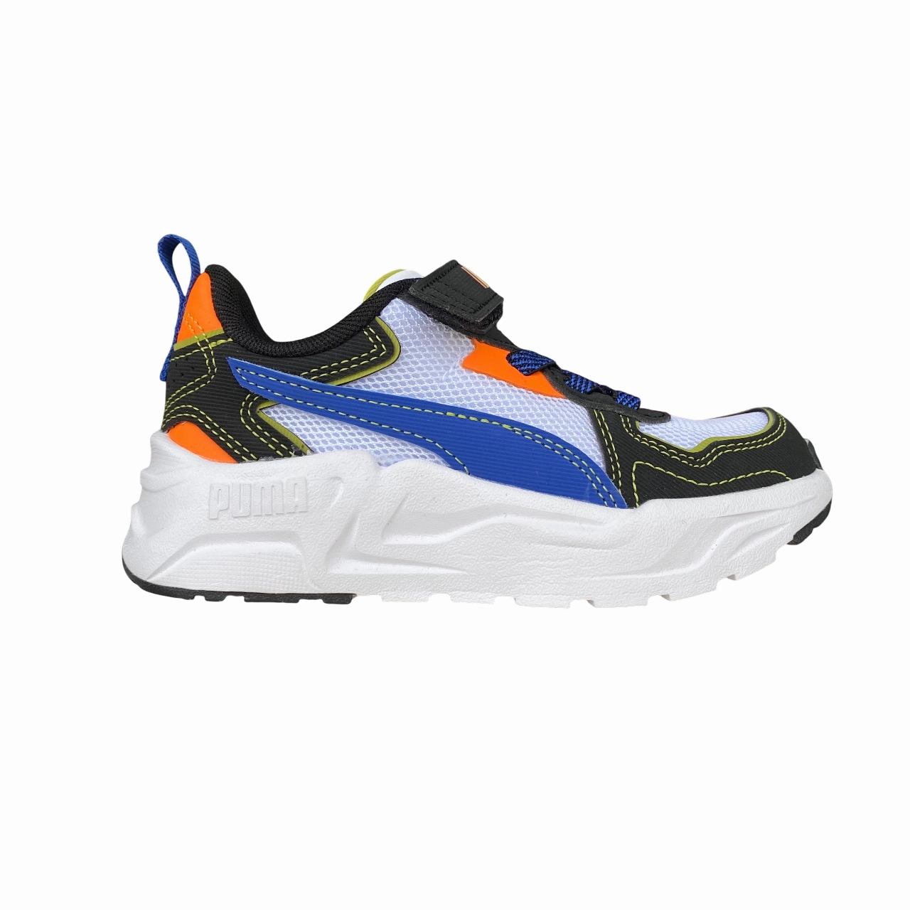 Multi - color options thriller - themed running shoes Puma scarpa da ginnastica da bambino Trinity Lite Starblitz 400663-02 bianco-blu