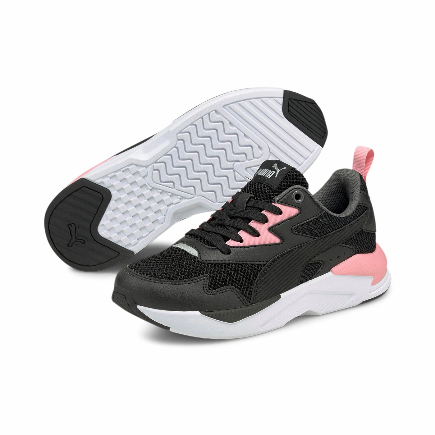 Breathable Insock Puma scarpa da ginnastica da ragazza X-Ray Lite 374393 17 nero rosa