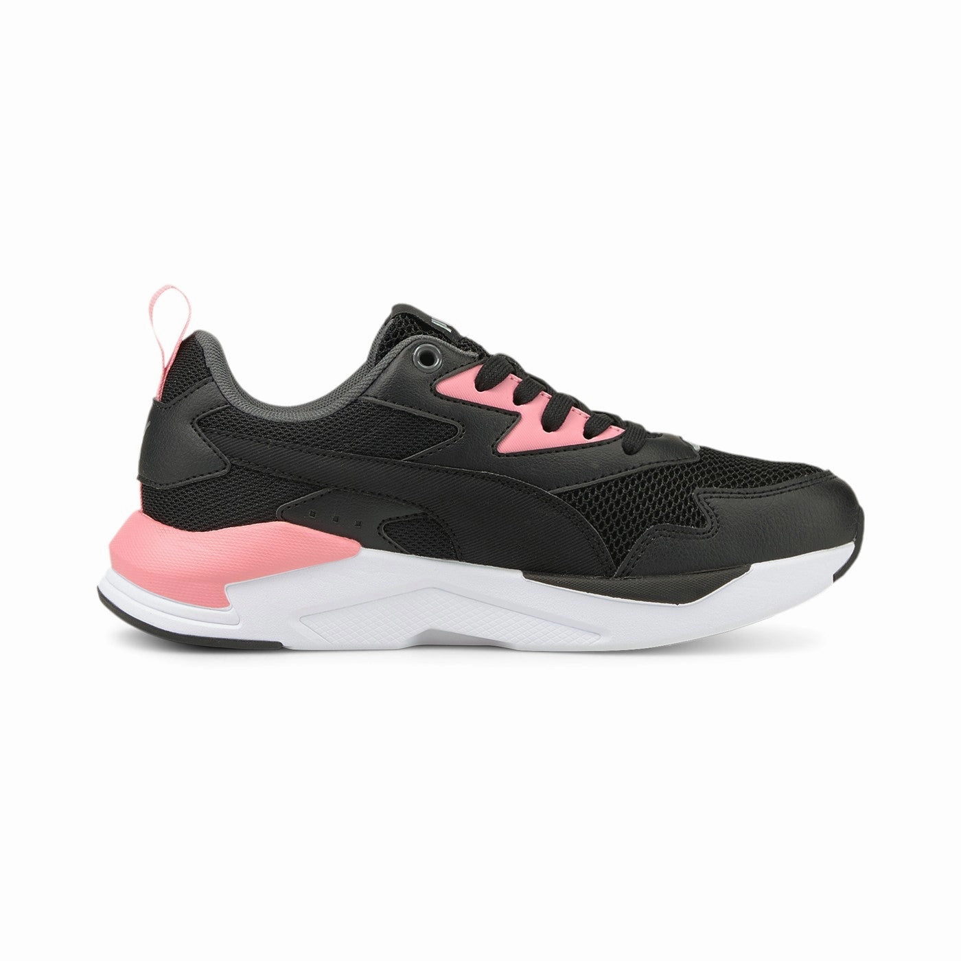Puma scarpa da ginnastica da ragazza X-Ray Lite 374393 17 nero rosa Road Approved