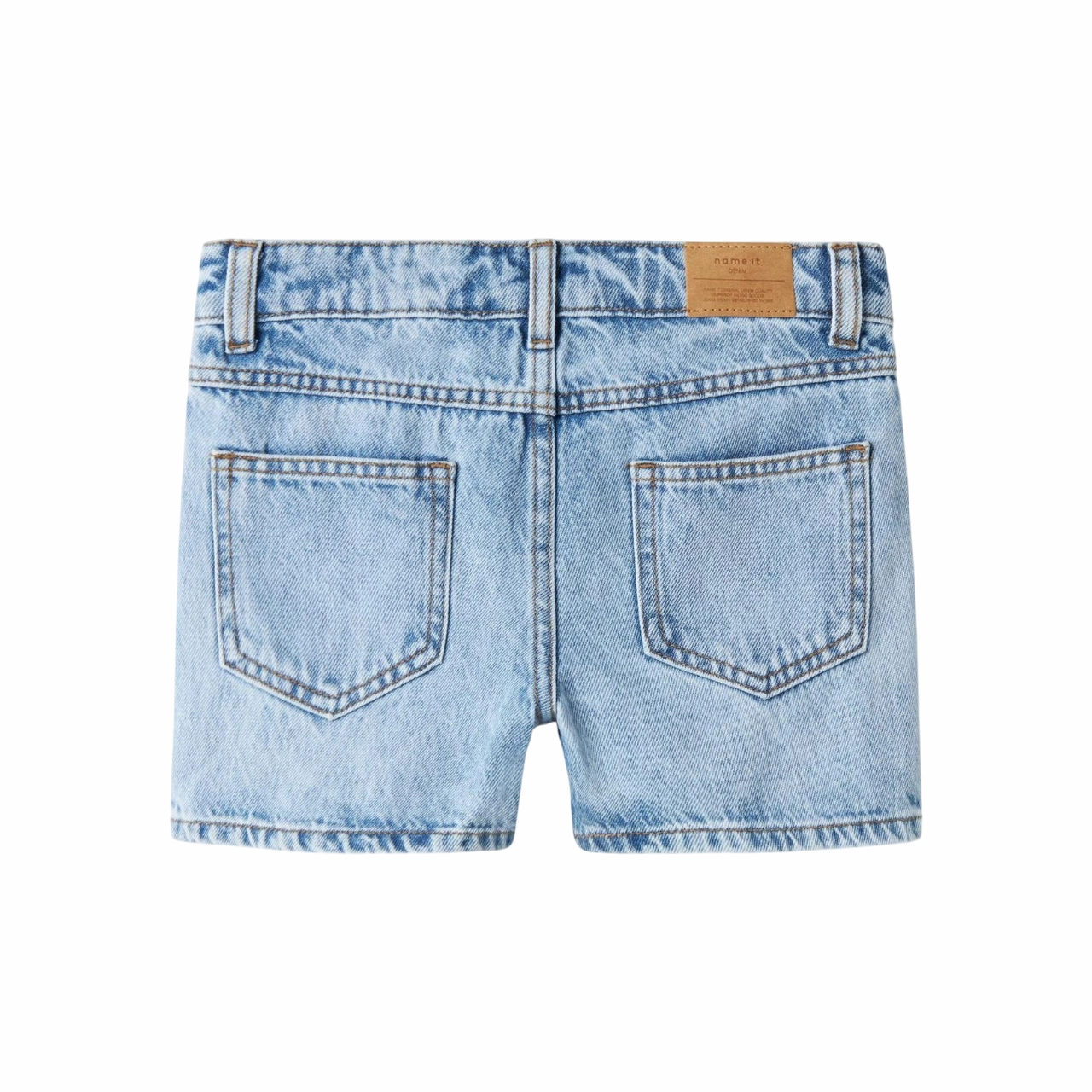 Quick Change Friendly name it pantaloncino in jeans da ragazza Frose NKFROSE 13239976 blu chiaro