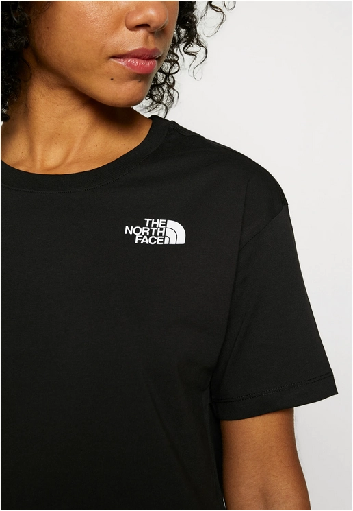 RecycledBlend PreShrunkCotton The North Face T-shirt da ragazza Crop Dome Tee NF0A82ECJK31 black