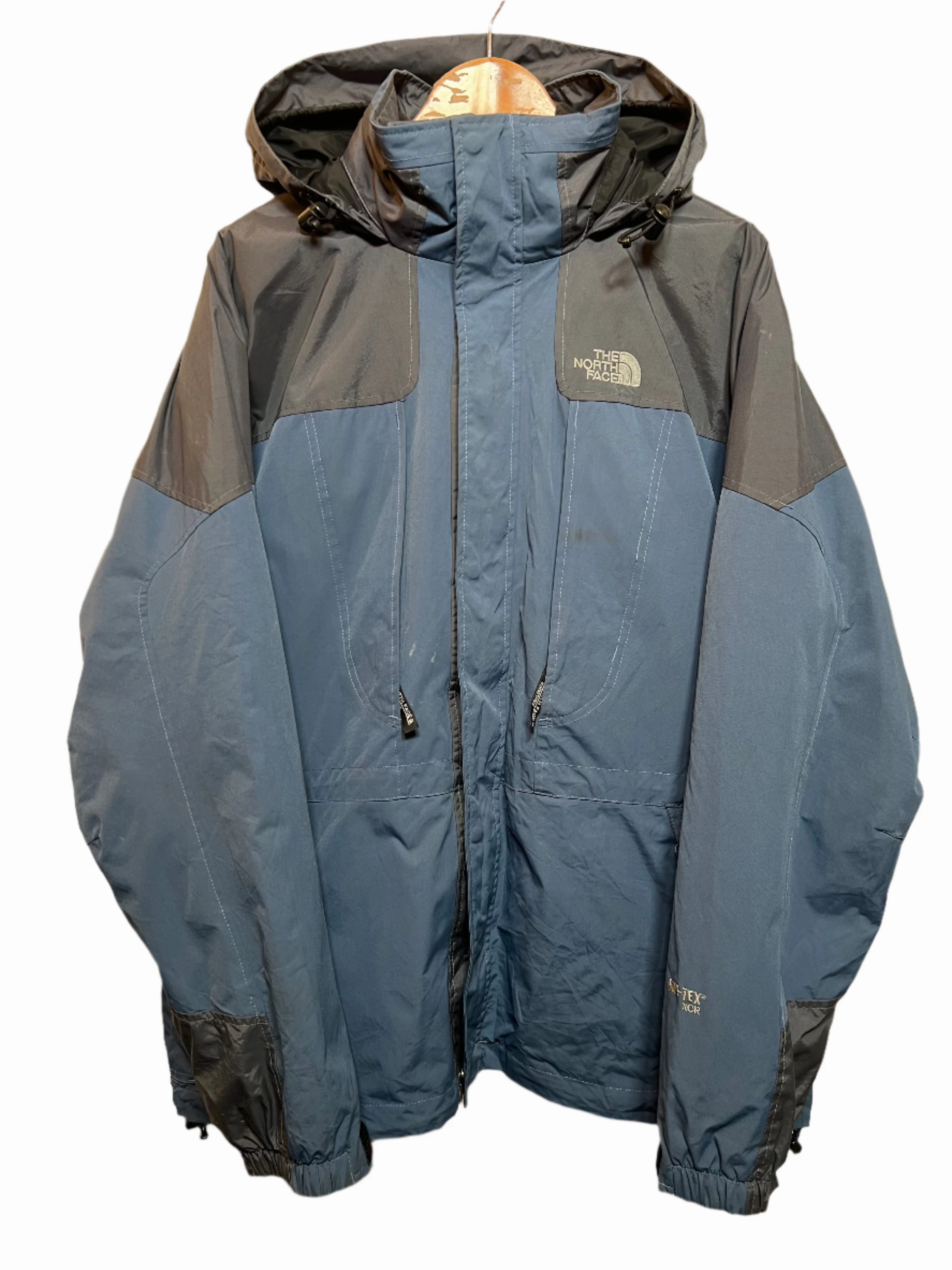 Everyday Layers Flexible Mobility The North Face Gore Tex Mens Blue Jacket (Size XL)