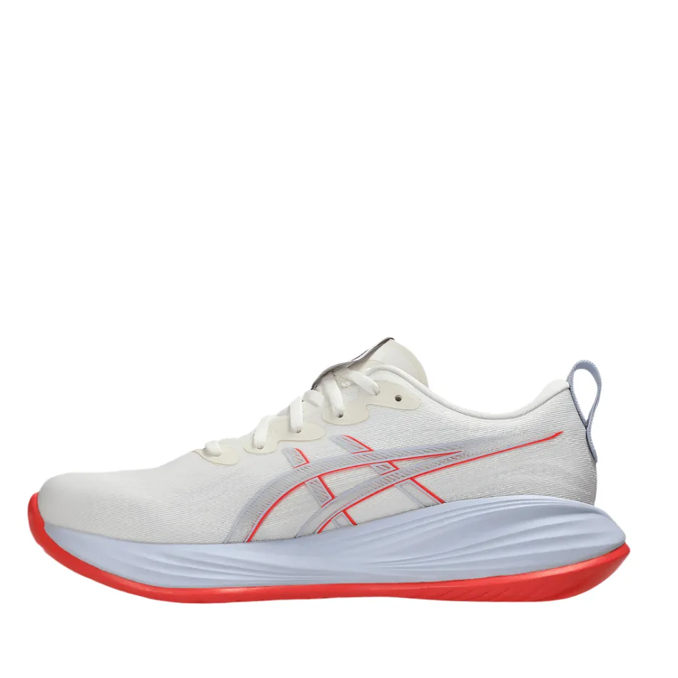 city running gear cushioned - footbed shoes ASICS Men's GEL-CUMULUS 27 TOKYO Collection Running Shoes in Cream/Edo Purple AW25