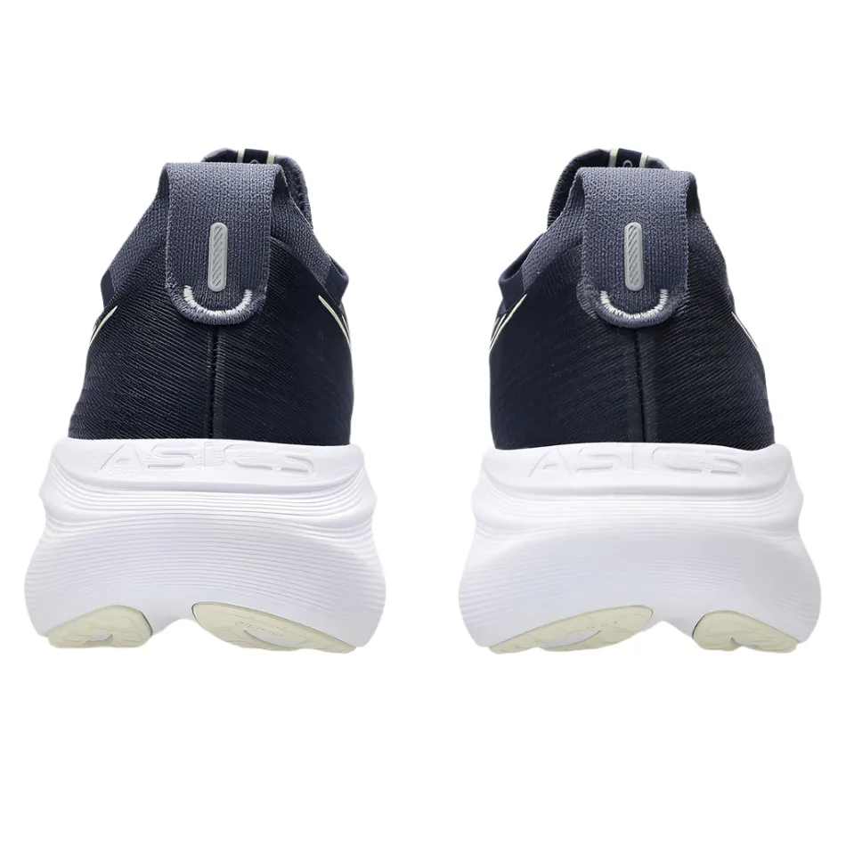 monogrammed running gear Energy Return Technology ASICS Men's GEL-NIMBUS 27 Running Shoes in Midnight/Vanilla AW25