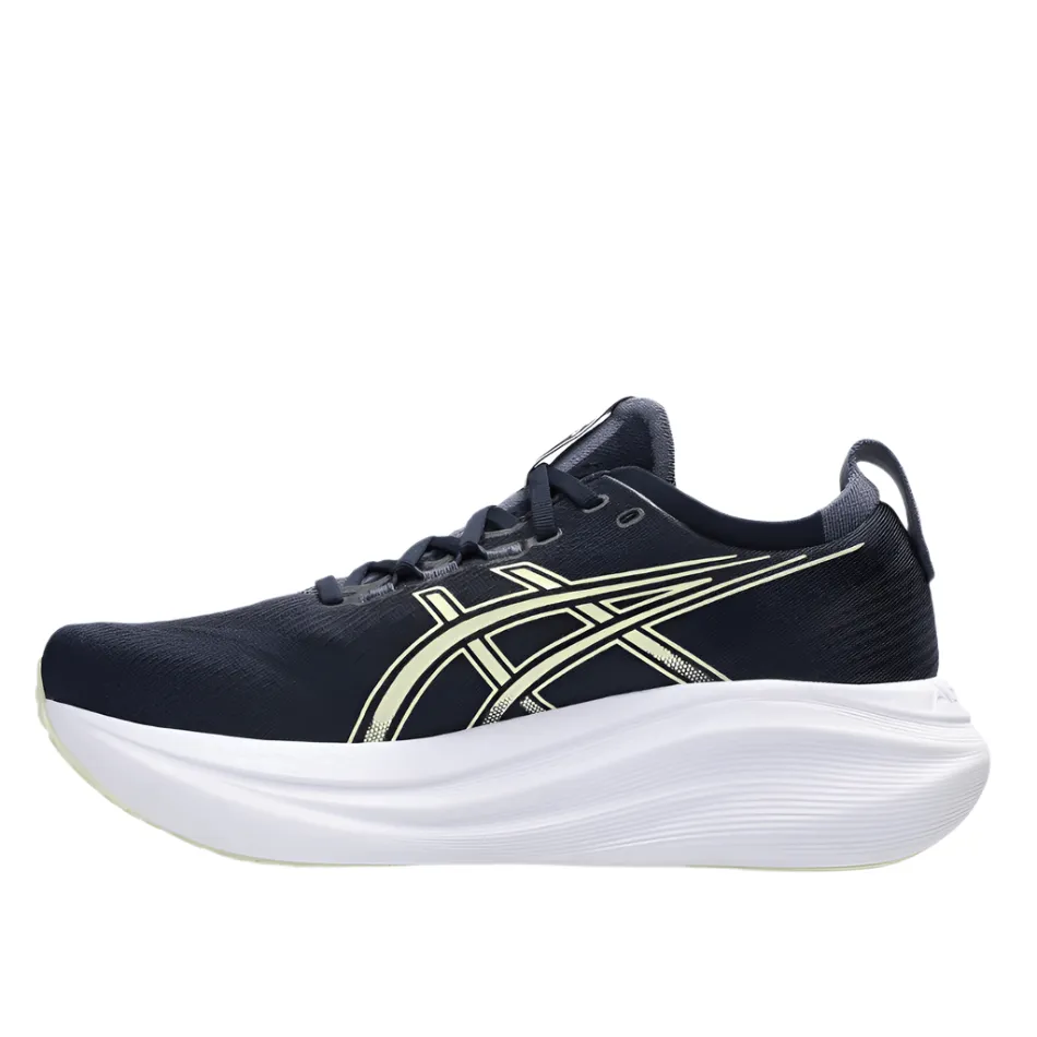 foam shoes ASICS Men's GEL-NIMBUS 27 Running Shoes in Midnight/Vanilla AW25