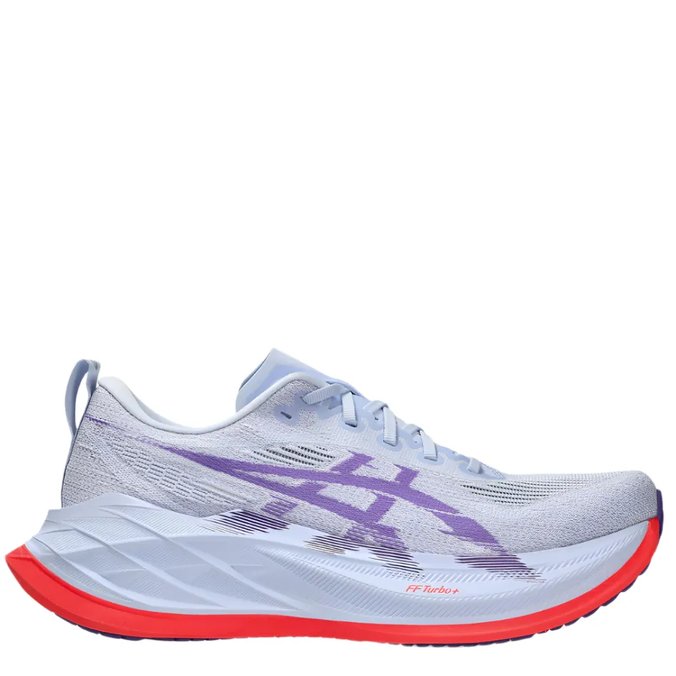 Bounce Response Supportive sole ASICS Unisex Superblast 2 Running Shoes in Blue Fade/Edo Purple AW25