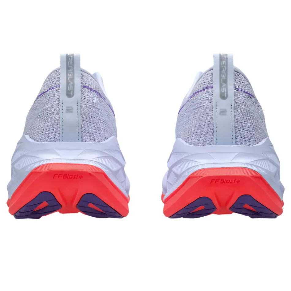 ASICS Unisex Superblast 2 Running Shoes in Blue Fade/Edo Purple AW25 Durable Toe Guard
