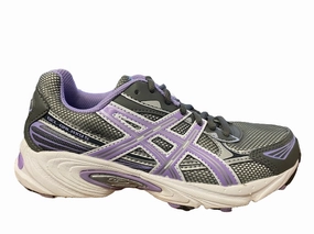 Asics scarpa da corsa da ragazza Gel Galaxy 5 C200N 7935 grigio viola bianco American football shoes maintain balance