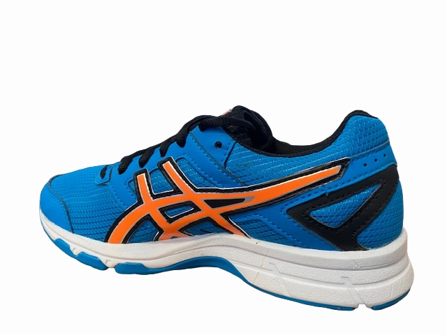 Minimalist Drop Profile Foam Pillar Suspension Asics scarpa da corsa da ragazzo Gel Galaxy 8 C520N 4230 blu arancio