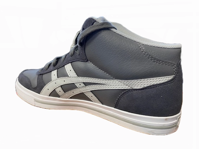 Asics scarpa sneakers da uomo Aaron HY529 1610 grigio bianco stylish sports shoes rigid - sole