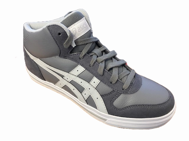 composite - sole - feature shoes Asics scarpa sneakers da uomo Aaron HY529 1610 grigio bianco