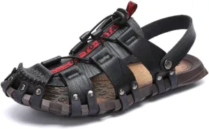 Asifn Men's Fashion Sports Sandals Summer Hiking Sneakers Comfortable Waterproof Breathable Outdoor Shoes