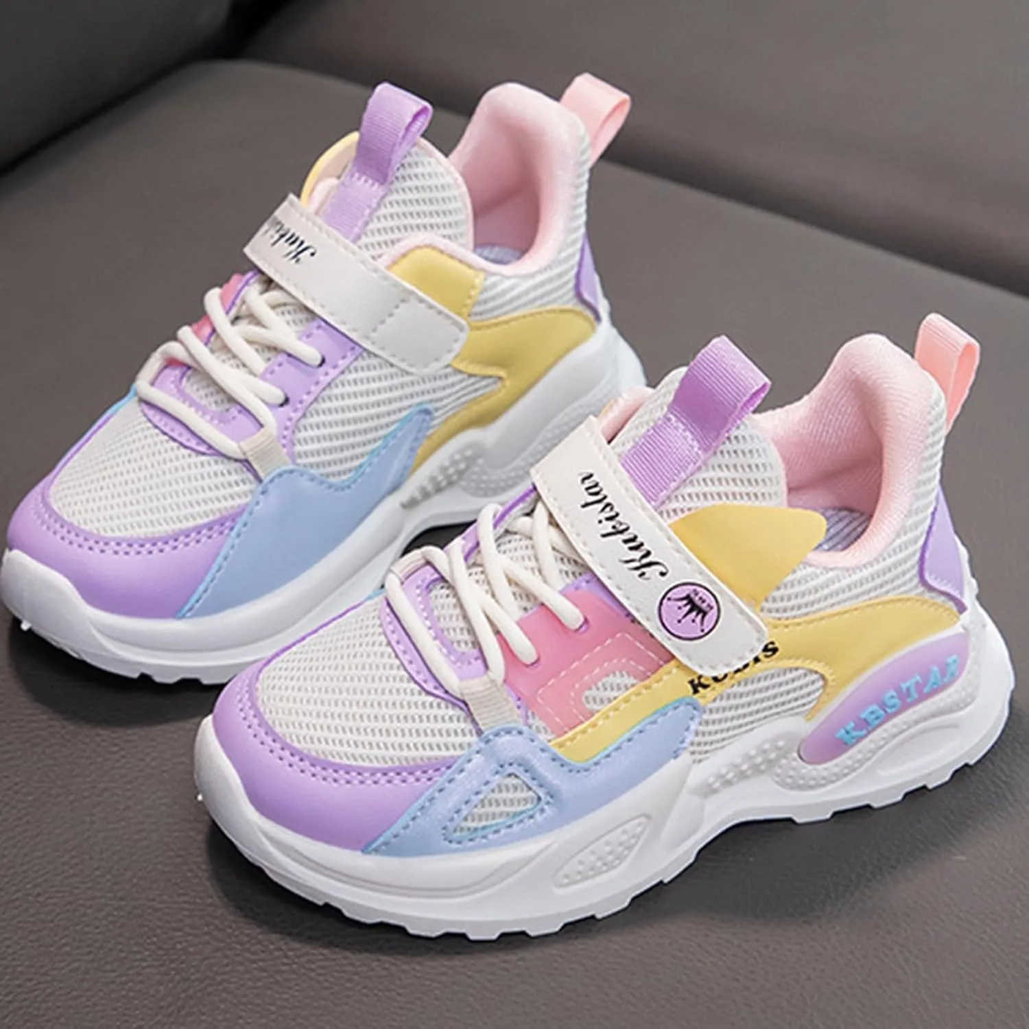 Athletic Sneakers for Boys Girls Toddler Big Kids Shoes Boys Girls Breathable Sneakers Athletic Running Shoes Casual Sports