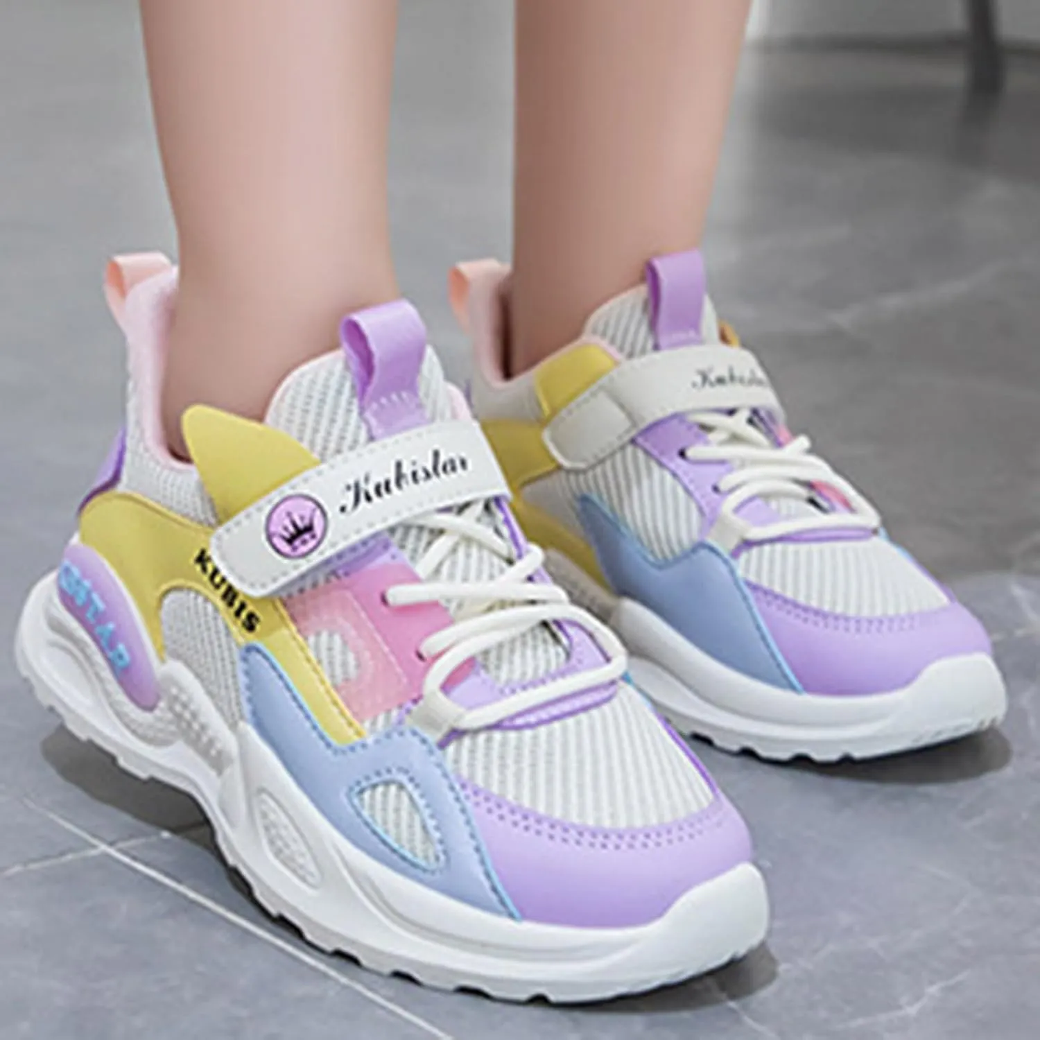 Athletic Sneakers for Boys Girls Toddler Big Kids Shoes Boys Girls Breathable Sneakers Athletic Running Shoes Casual Sports