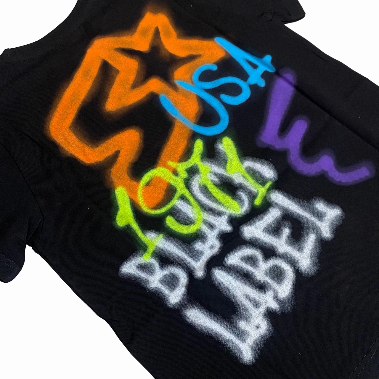 Work efficiency Starter maglietta manica corta da ragazzo con stampa 1240 nero