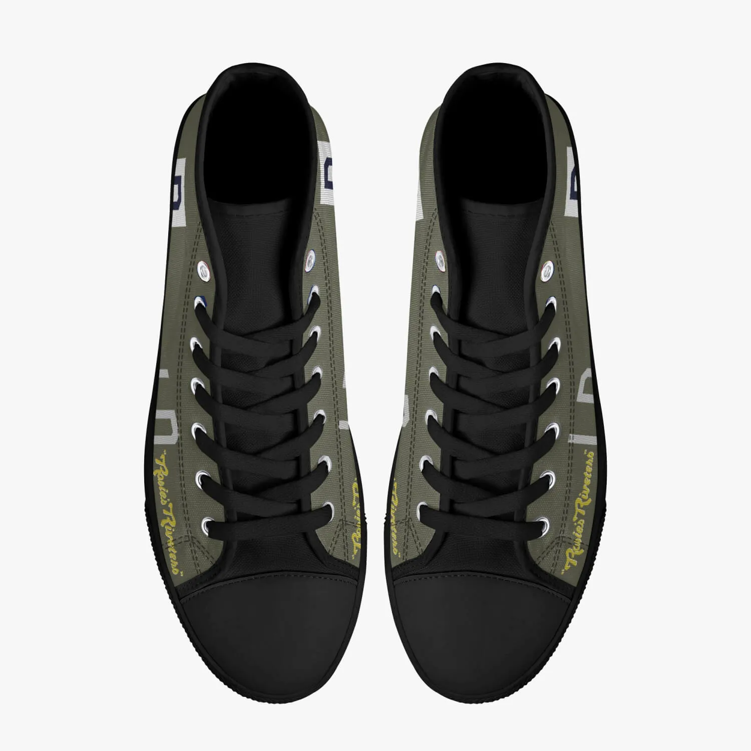 B-17 "Rosie's Riveters" High Top Canvas Shoes