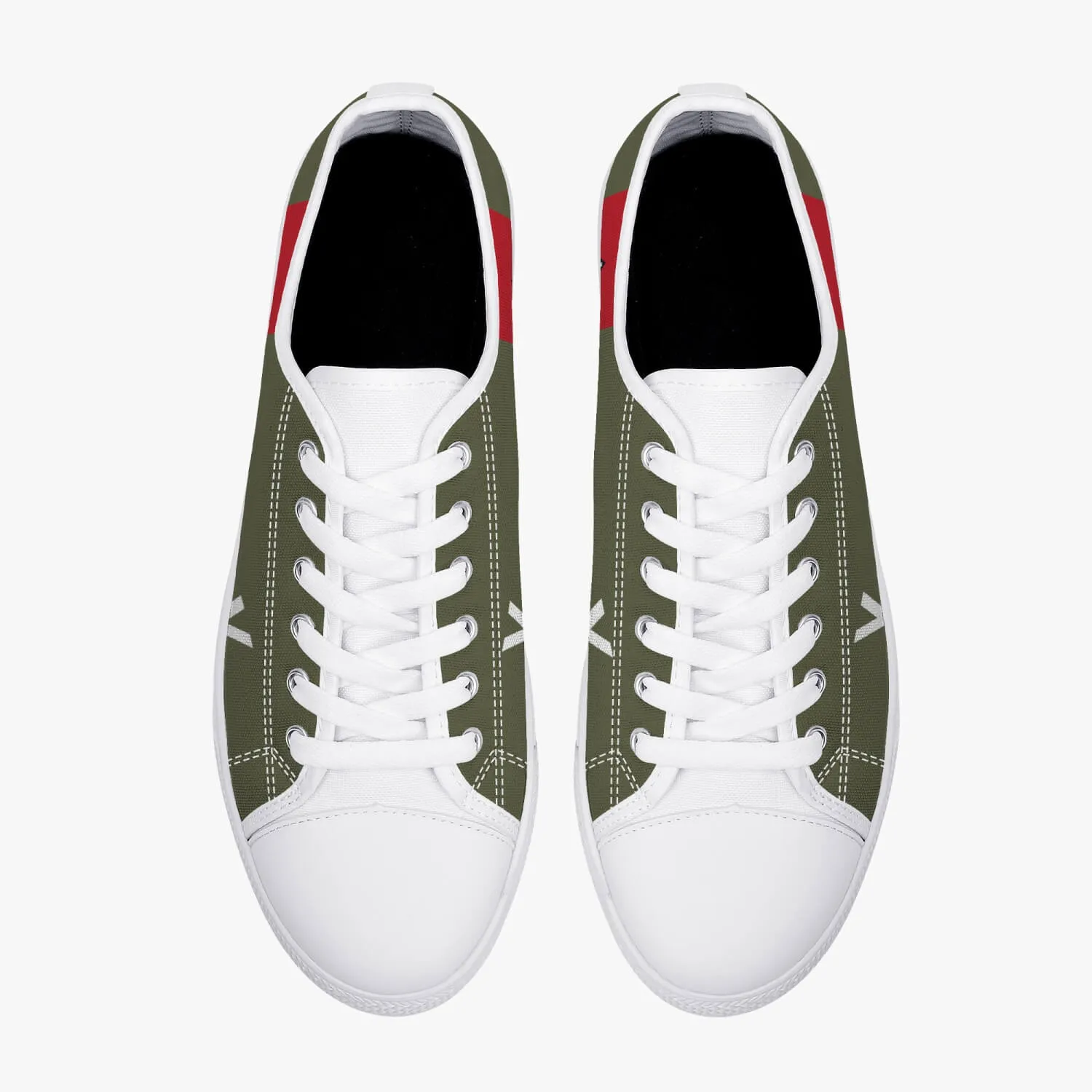 B-17 "Texas Raiders" Low Top Canvas Shoes