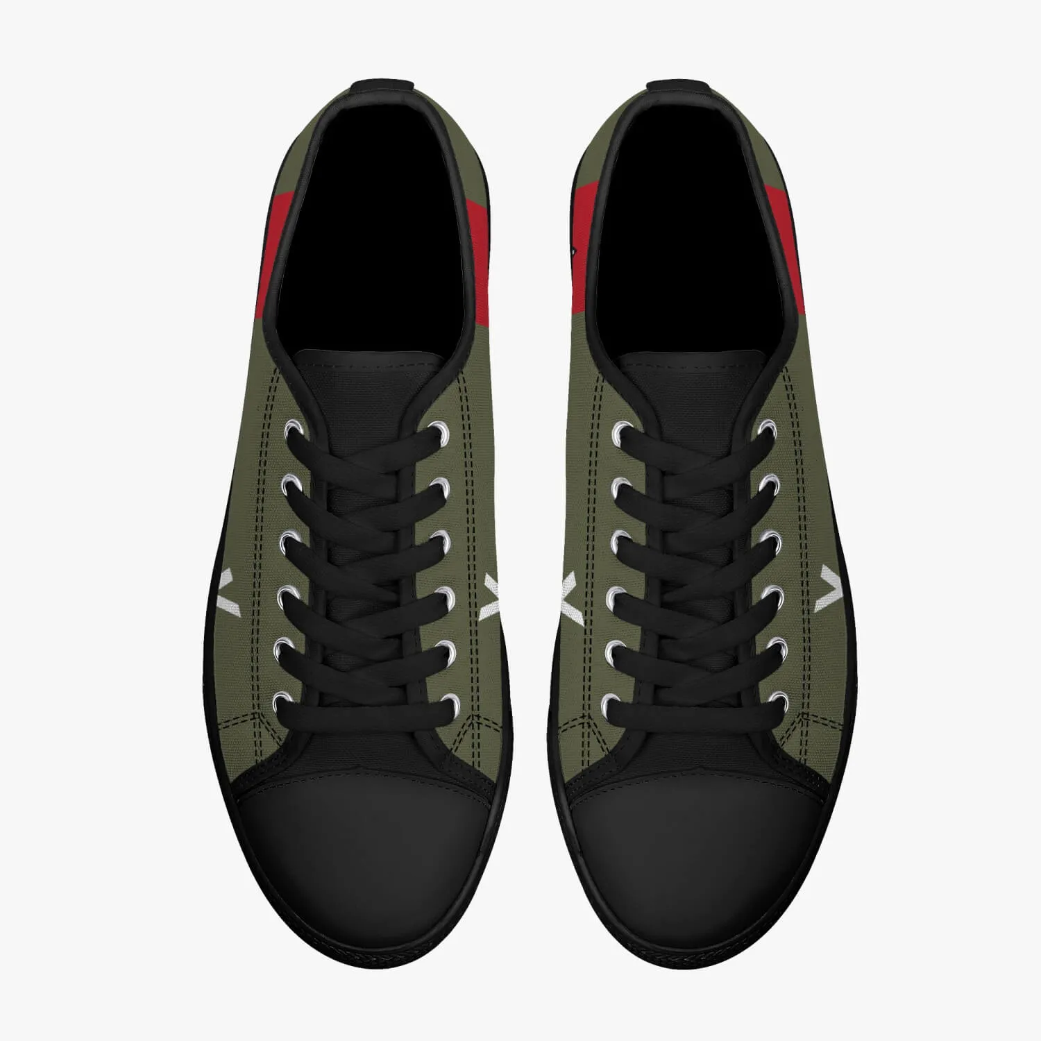 B-17 "Texas Raiders" Low Top Canvas Shoes