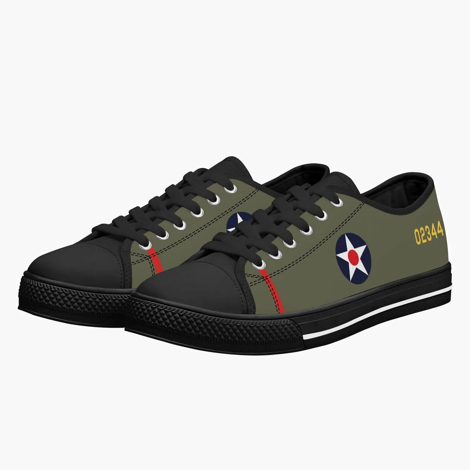 B-25 "Doolittle Raiders" Low Top Canvas Shoes