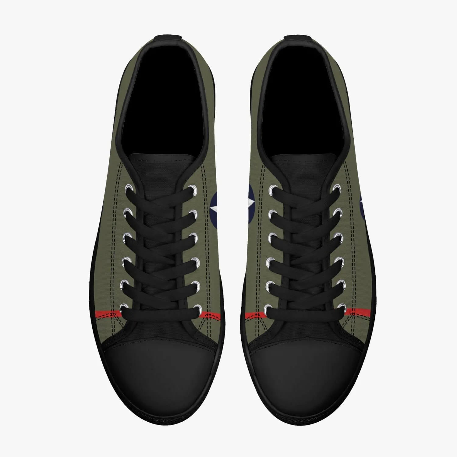 B-25 "Doolittle Raiders" Low Top Canvas Shoes