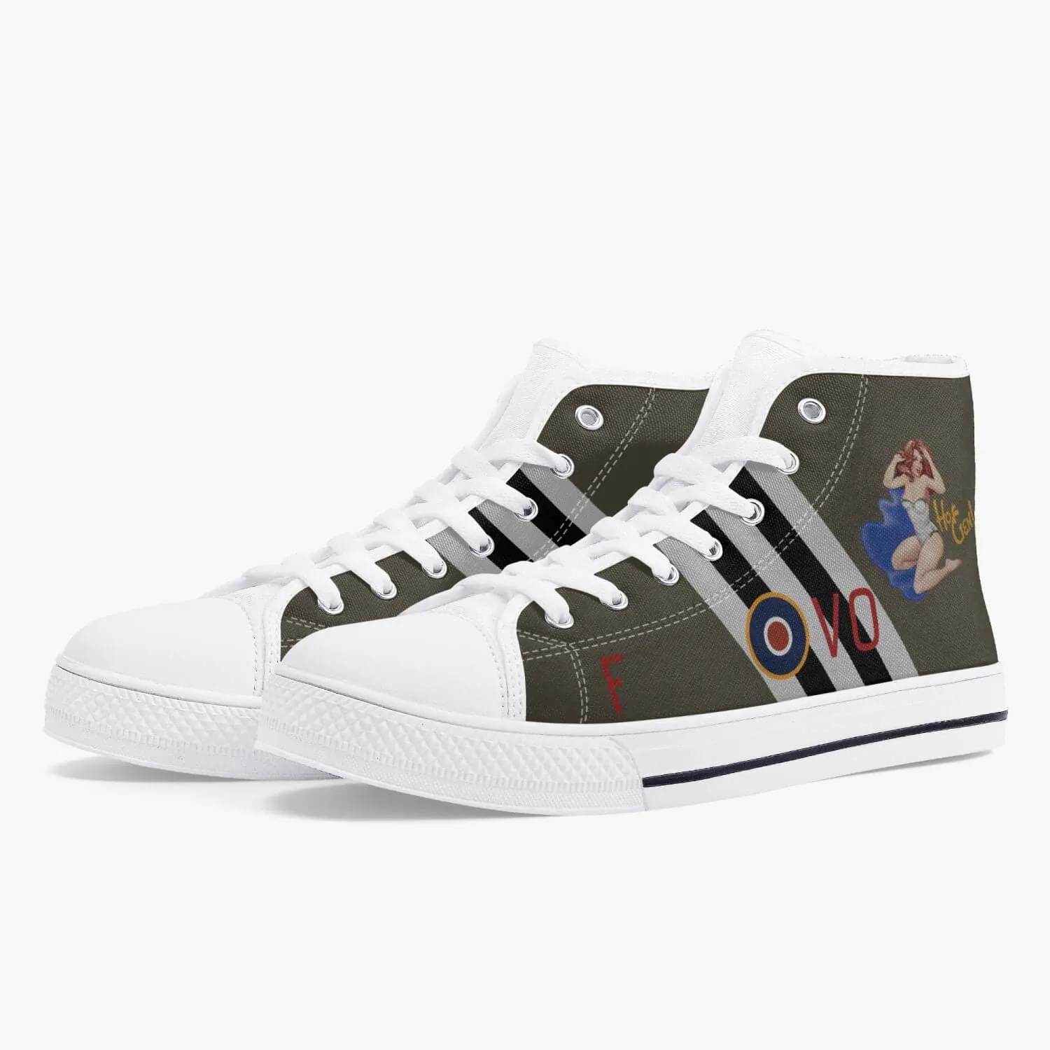 B-25 "Hot Gen!" High Top Canvas Shoes